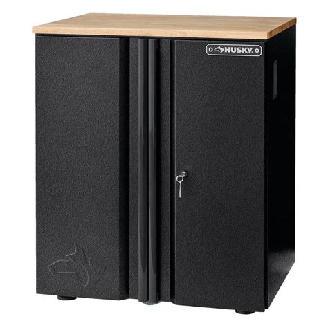 husky heavy duty welded 20-gauge steel 2-door garage base cabinet|husky welded steel storage cabinet.